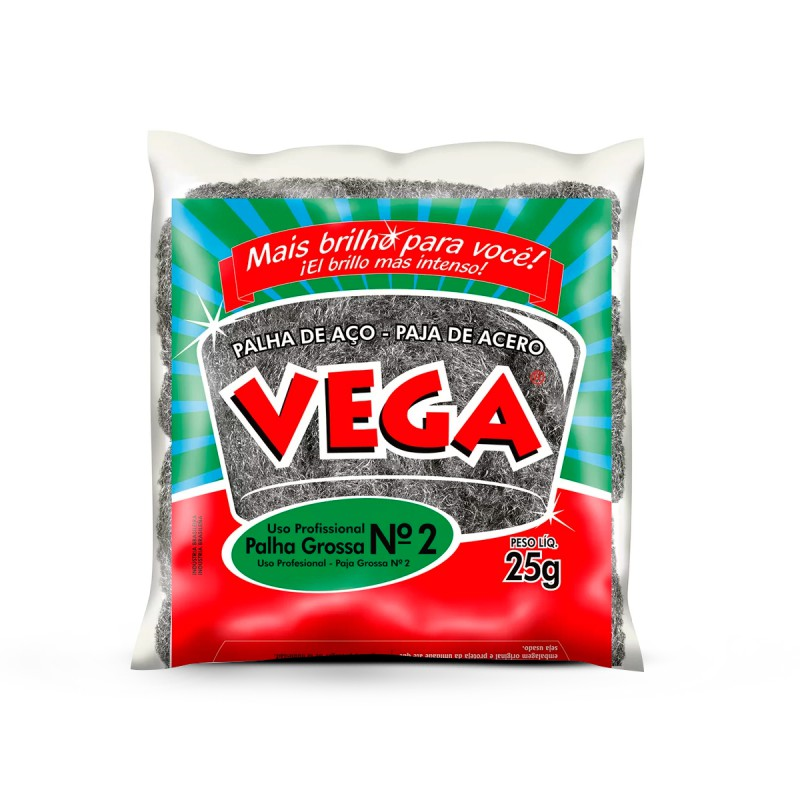 PALHA DE ACO N 2 VEGA 25G