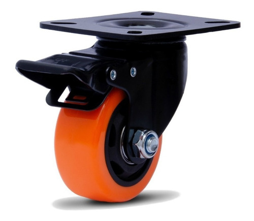 RODIZIO "LARANJA GT FREIO" 70MM 2" A09120-GF