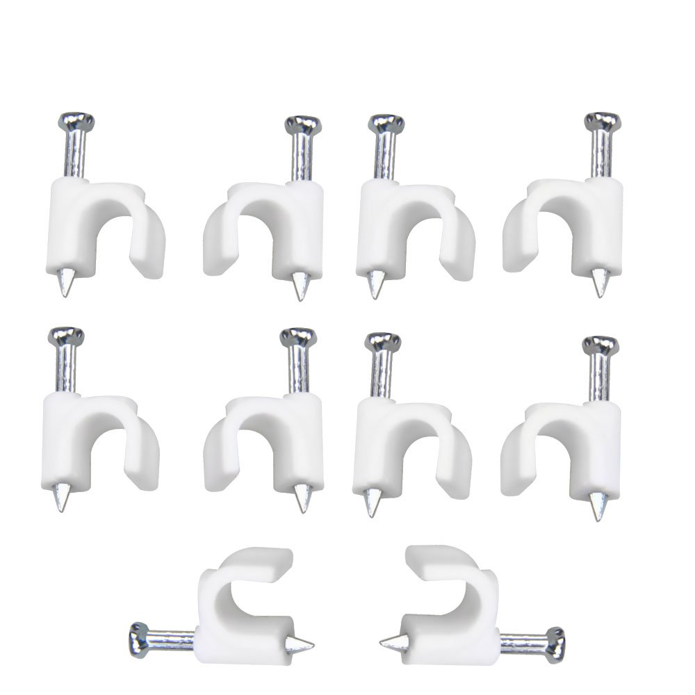 GRAMPO FIO COAXIAL 100 pçs INTERNEED