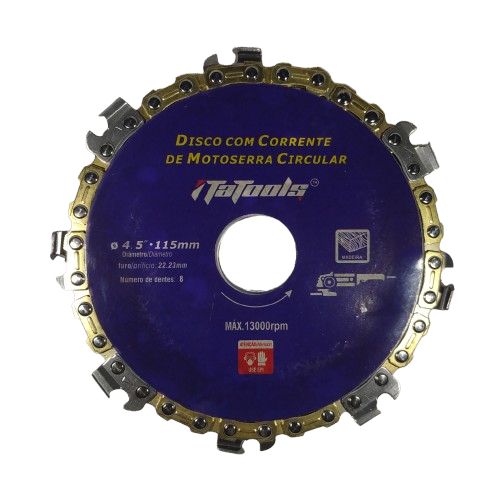 DISCO MAD 04"X115X22.2MM 08D CORRENTE ITATOOLS