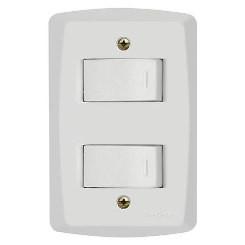 CJ TRAMONTINA " 2 " INTERRUPTOR LUX (MODULO)
