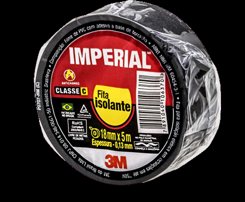 FITA ISOLANTE 3M IMP 18X05MT PTA