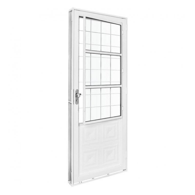 PORTA METAL MISTA ALMOF QUAD VL "DIR" BCO 85X