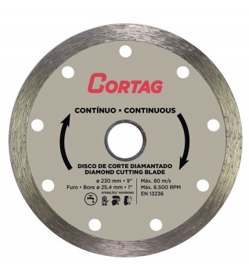 DISCO LISO 9"X230X25.4MM