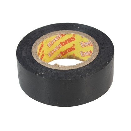 FITA ISOLANTE ENERBRAS 05MT 18MM "PRETA“