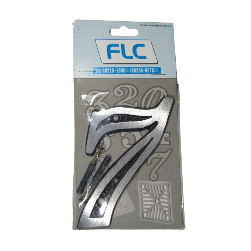 NUMERO DE ALUMINIO "7" FLC