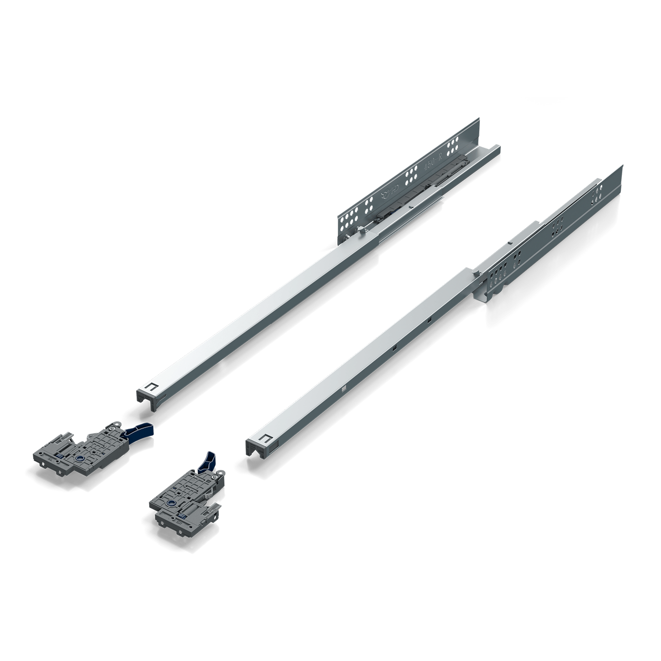 TRILHO CORRED INVISIVEL H45 350MM 363 (AMORTE