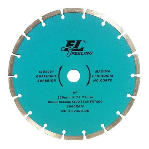 DISCO SEG 9"X230X22.2MM FEELING