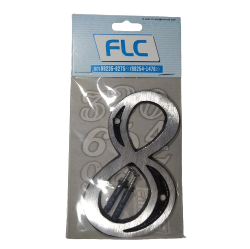 NUMERO DE ALUMINIO "8" FLC