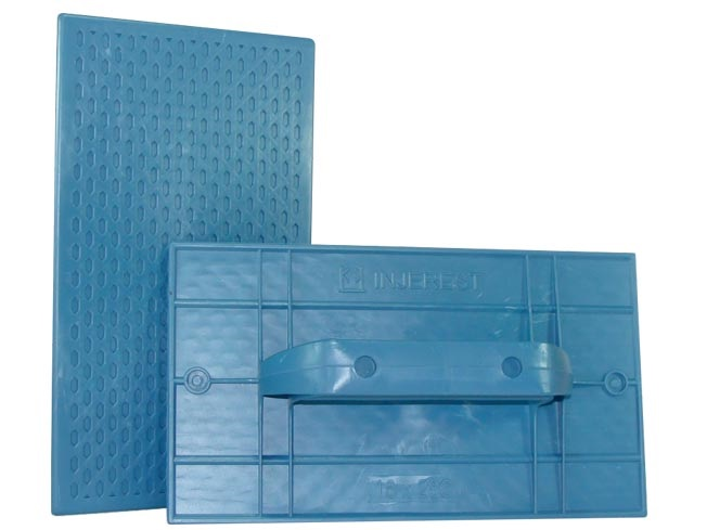Desemp Pvc "AZUL" Injerest 16X28 212 Inteira Estriada