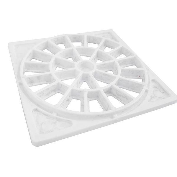 Grelha QD 15X15CM Pvc Bco Grap 150MM
