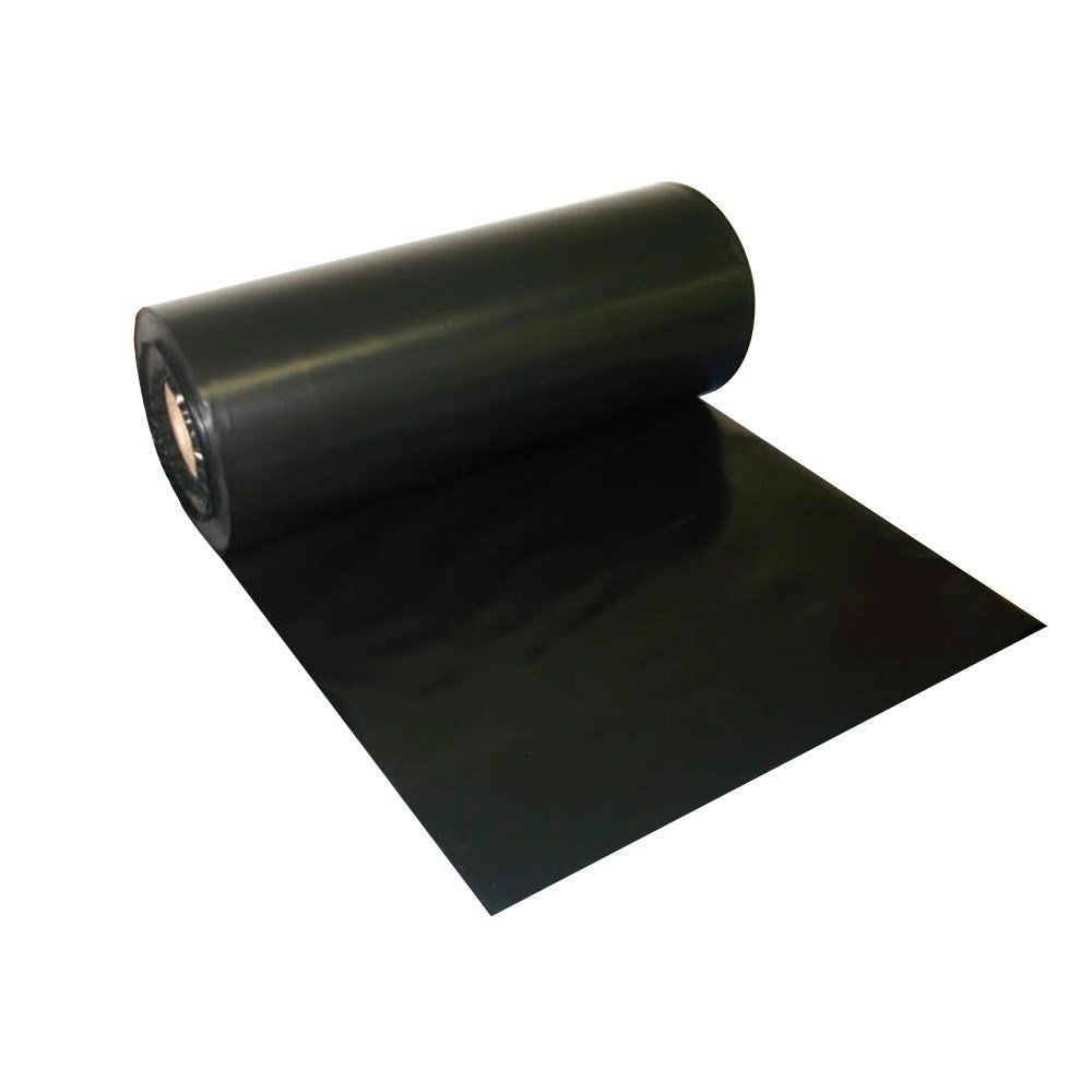 LONA PLASTICA PRETA 04 MTS LARGURA 42 MICRAS