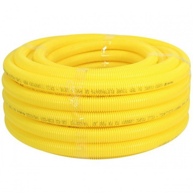 Mang Corrugada 25MM 3/4" (50MT) Amarela