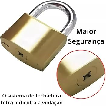Cadeado "SETGA" 50MM "TETRA LATAO"