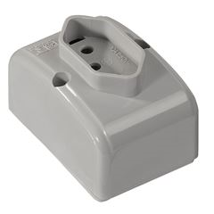CJ MEC-TRONIC TOMADA 2P+T 10A SOBREPOR