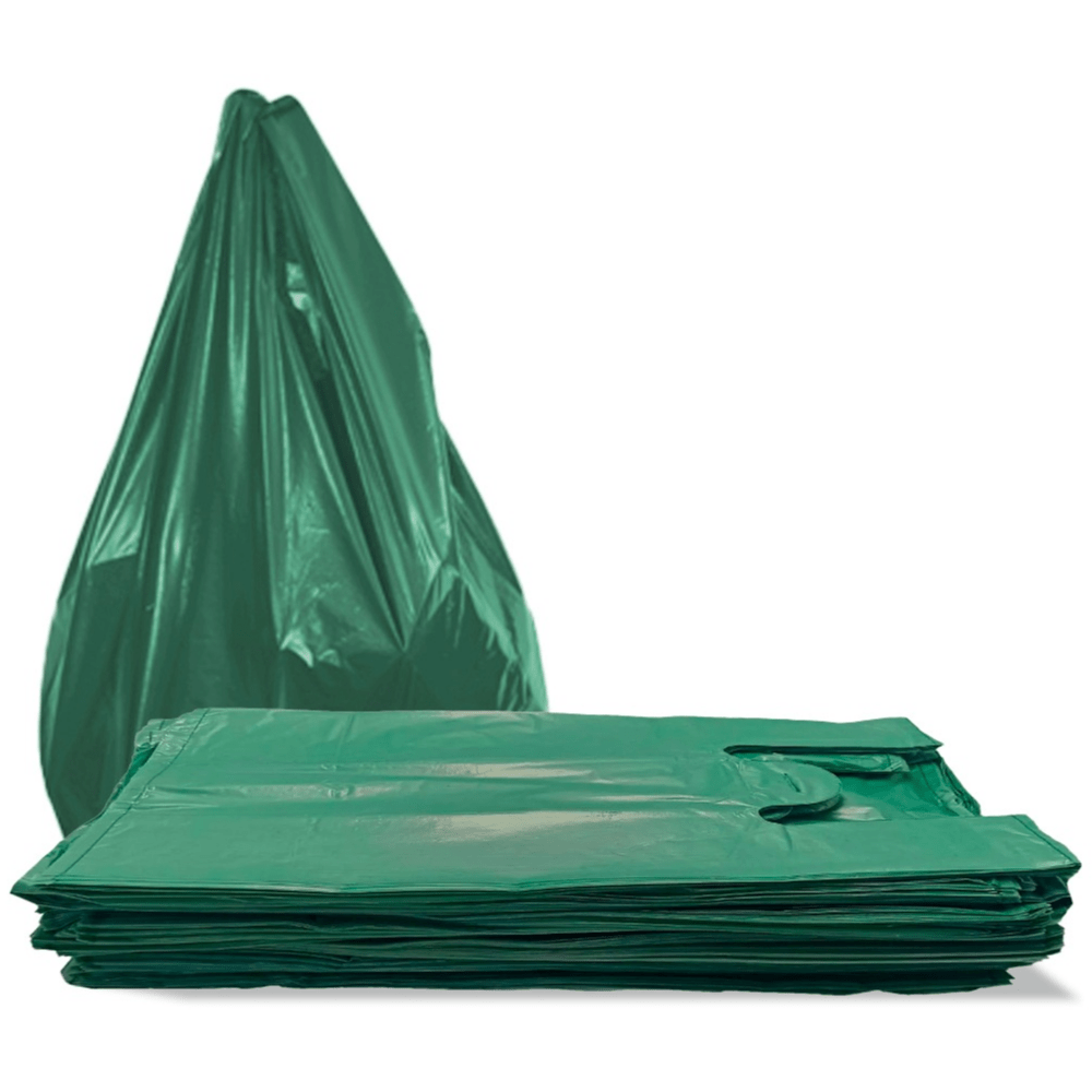 Sacola Pvc 40X50 “VERDE" 400PCS 5KG Reforcada