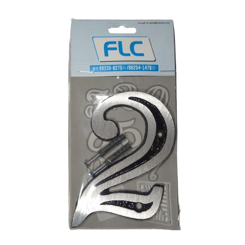 NUMERO DE ALUMINIO "2" FLC