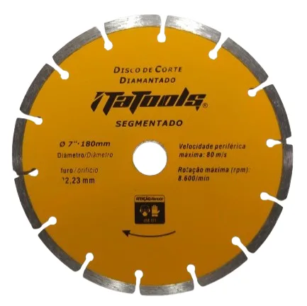 DISCO SEG 7"X180X22.2MM "ITATOOLS" (1818)