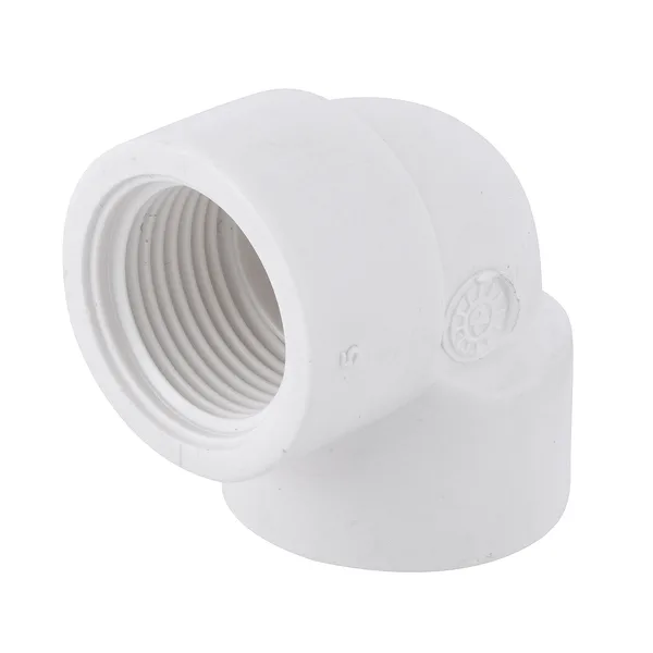 JOELHO ROSCA BRANCO (90") C "1" PLASTILIT