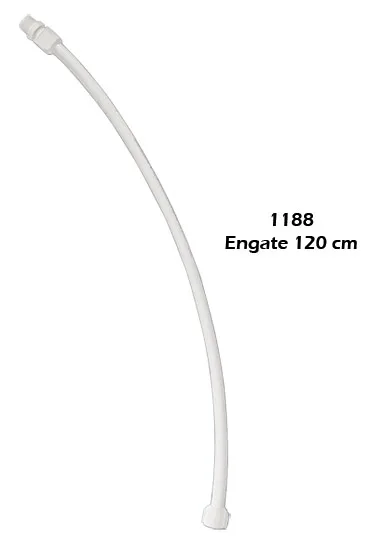 ENGATE PVC "120CM" GRAP 1/2 1188