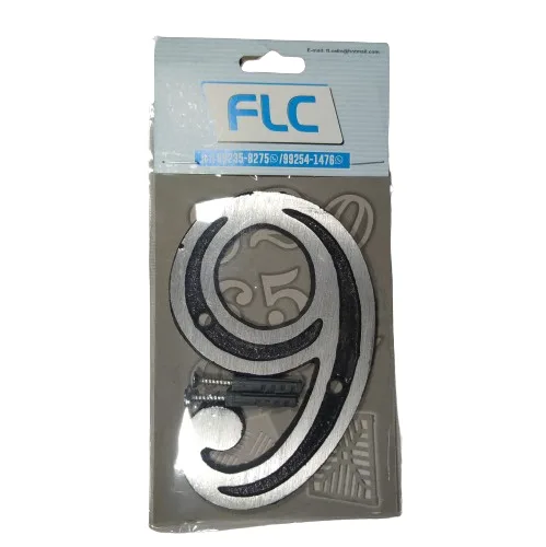 NUMERO DE ALUMINIO "9" FLC