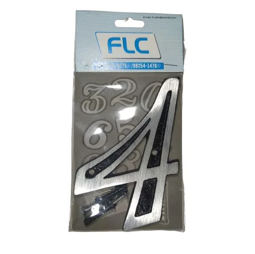NUMERO DE ALUMINIO "4" FLC