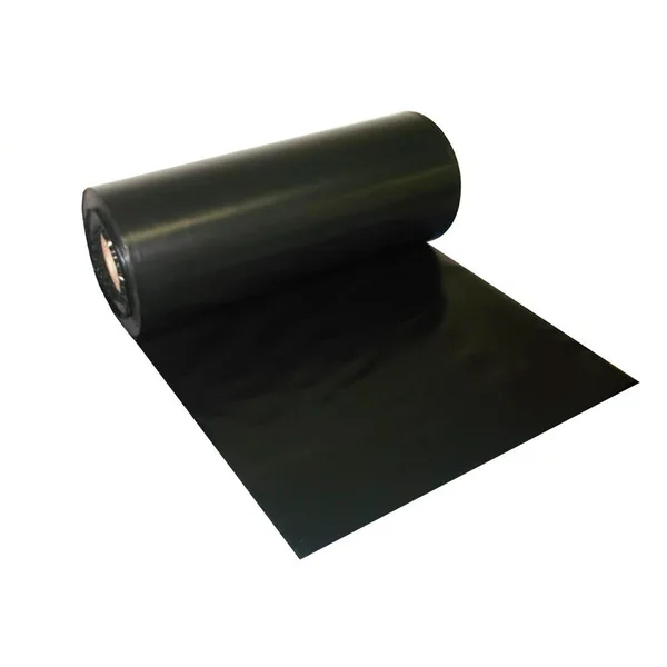 LONA PLASTICA PRETA 04 MTS LARGURA 42 MICRAS