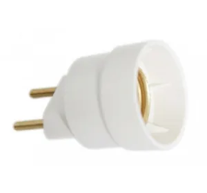 SOQUETE "PLUG ADAP BCO" LAMP G20 BTE27103