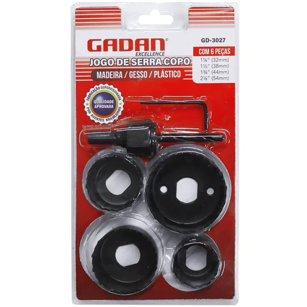 SERRA COPO "JG 6PC" MAD/PVC GADAN GD3027