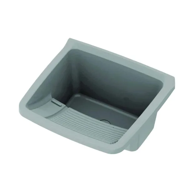 TANQUE PVC CINZA 21LT 48X30X44CM 76006 VALEPL
