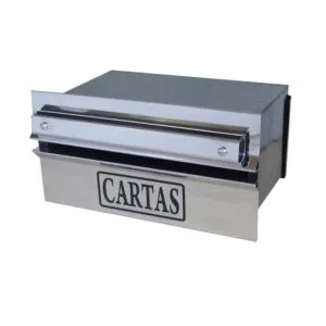 CAIXA CORREIO ACO INOX 01 "GRADE MURO" L18XA0
