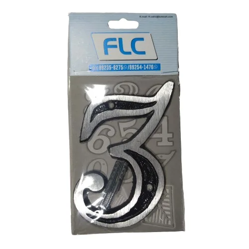 NUMERO DE ALUMINIO "3" FLC