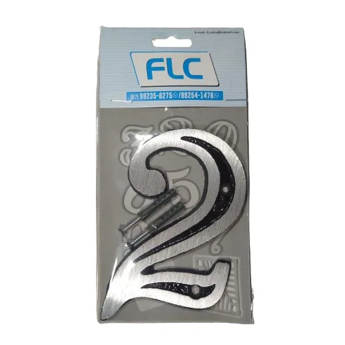 NUMERO DE ALUMINIO "2" FLC